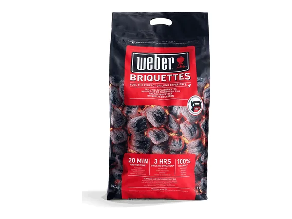 Carbón vegetal Weber 8 kg