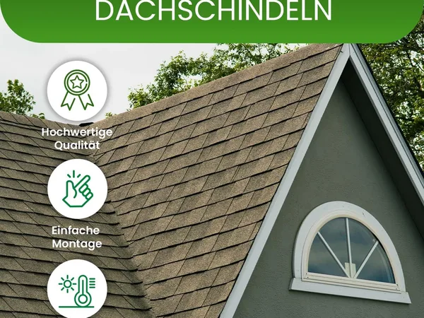 Gartenwelt Riegelsberger: tejas bituminosas premium negras (3 m²)