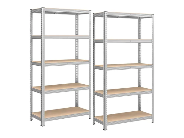SONGMICS : lot de 2 étagères de rangement à 5 niveaux (875 kg)