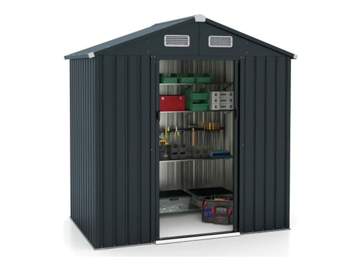 Costway Cobertizo 192,5×129×196 cm