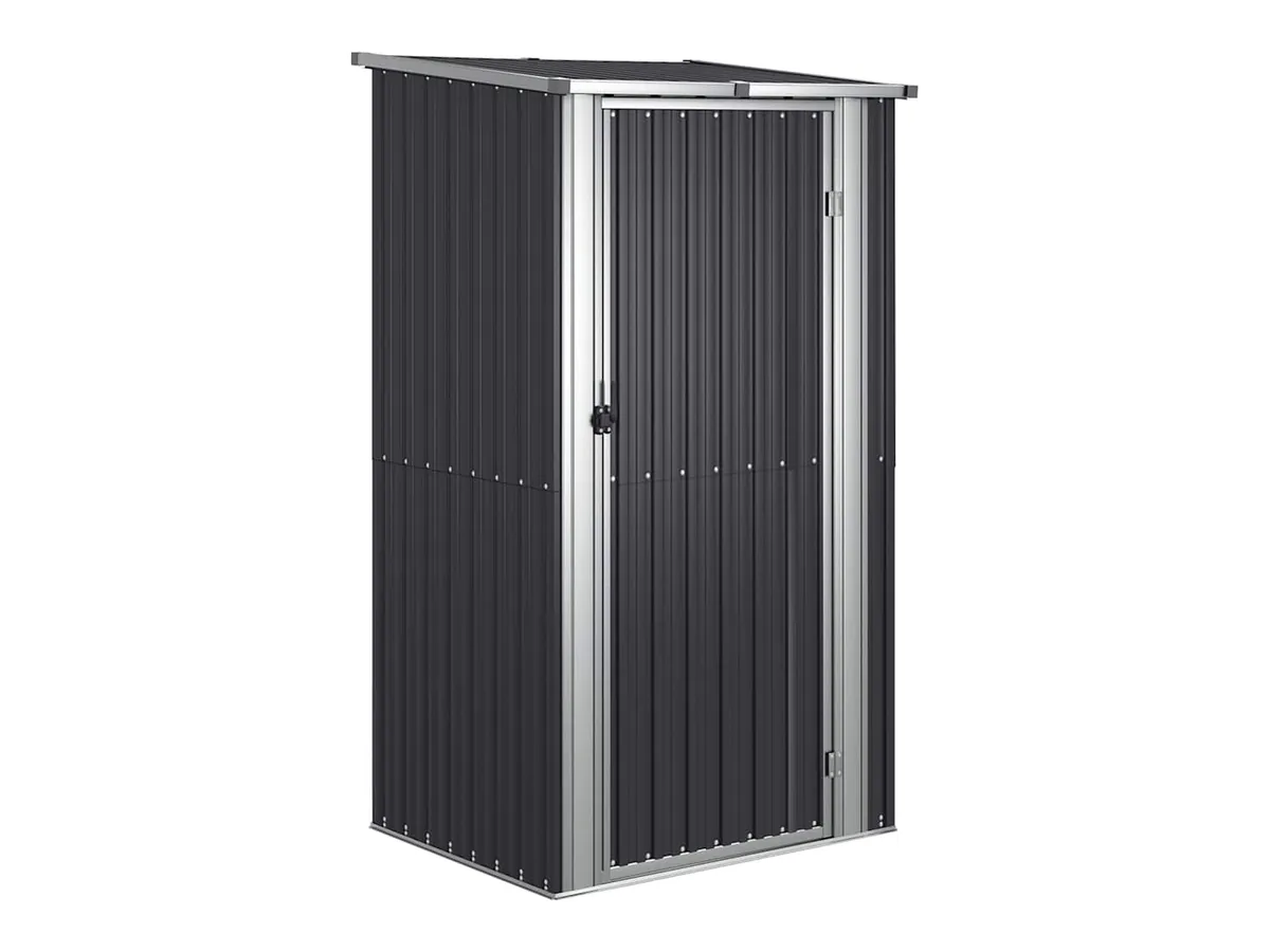 vidaXL Caseta acero galvanizado 118,5×97×209,5 cm