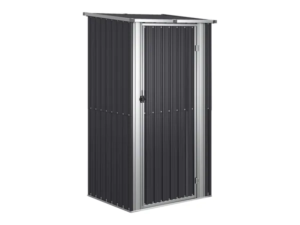 vidaXL Caseta acero galvanizado 118,5×97×209,5 cm